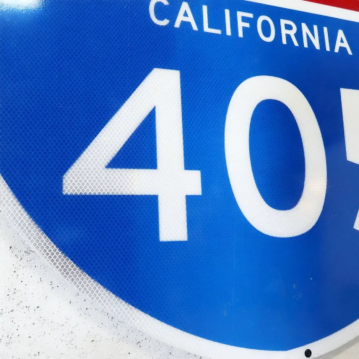 INTERSTATE CALIFORNIA 405 ロードサイン