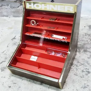 HOHNER HARMONICAS ビンテージ ショーケース