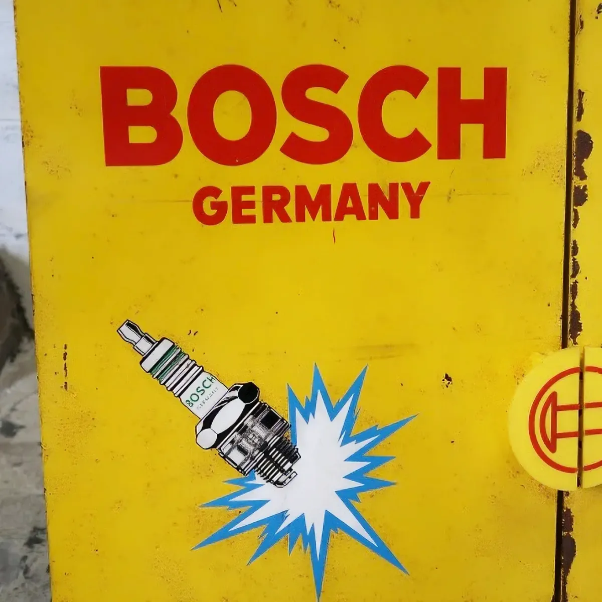 BOSCH ビンテージ パーツキャビネット