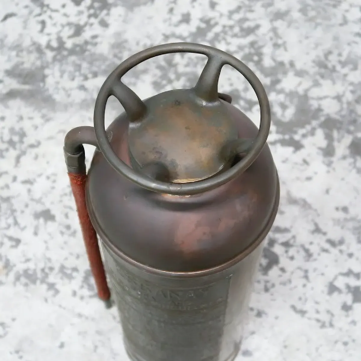 ビンテージ 消火器 銅×真鍮