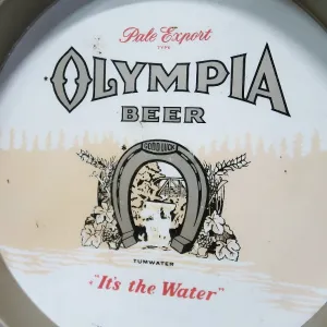 OLYMPIA BEER ビンテージ メタルトレイ