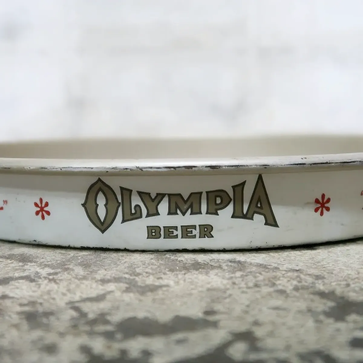 OLYMPIA BEER ビンテージ メタルトレイ