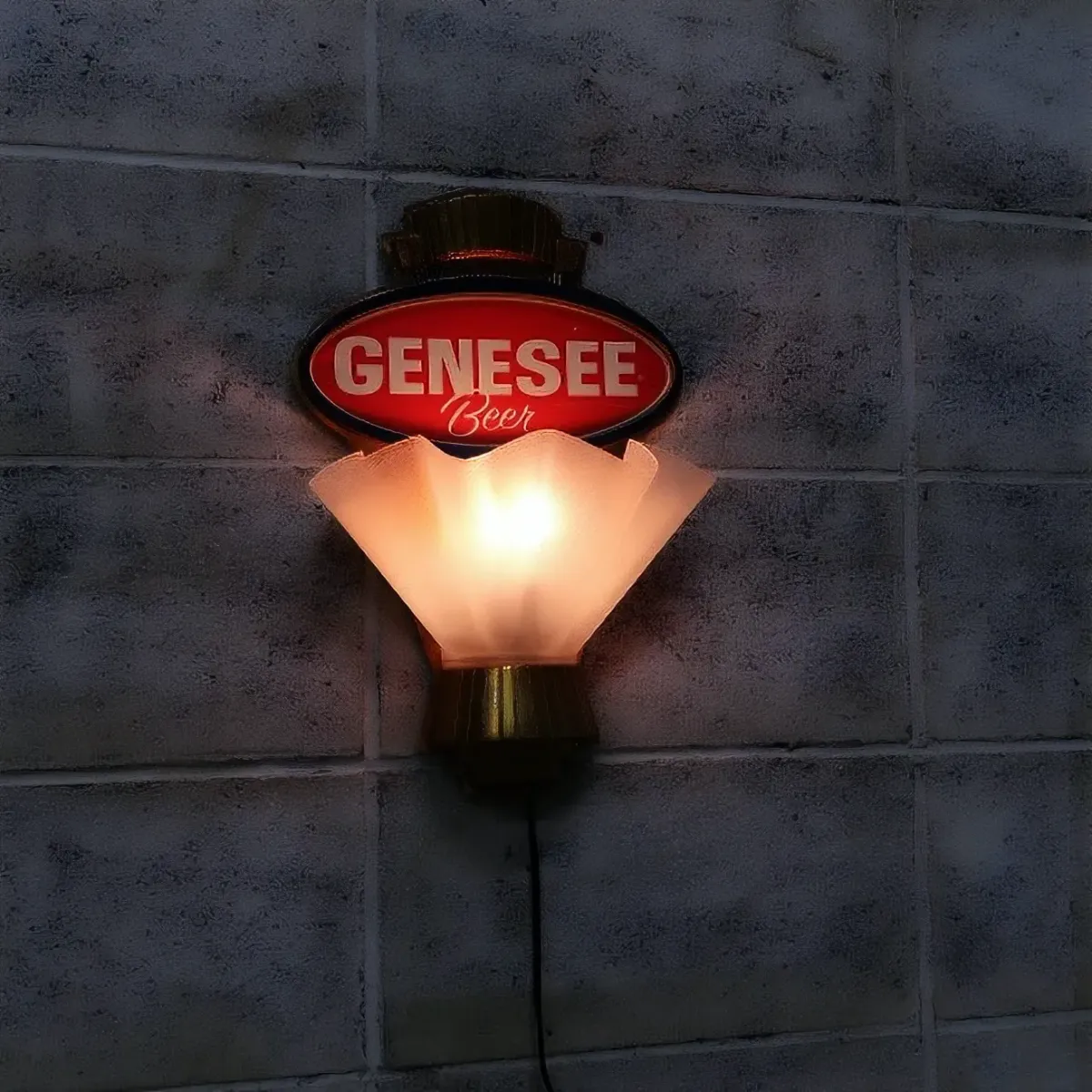 GENESEE Beer ビンテージ ライトサイン