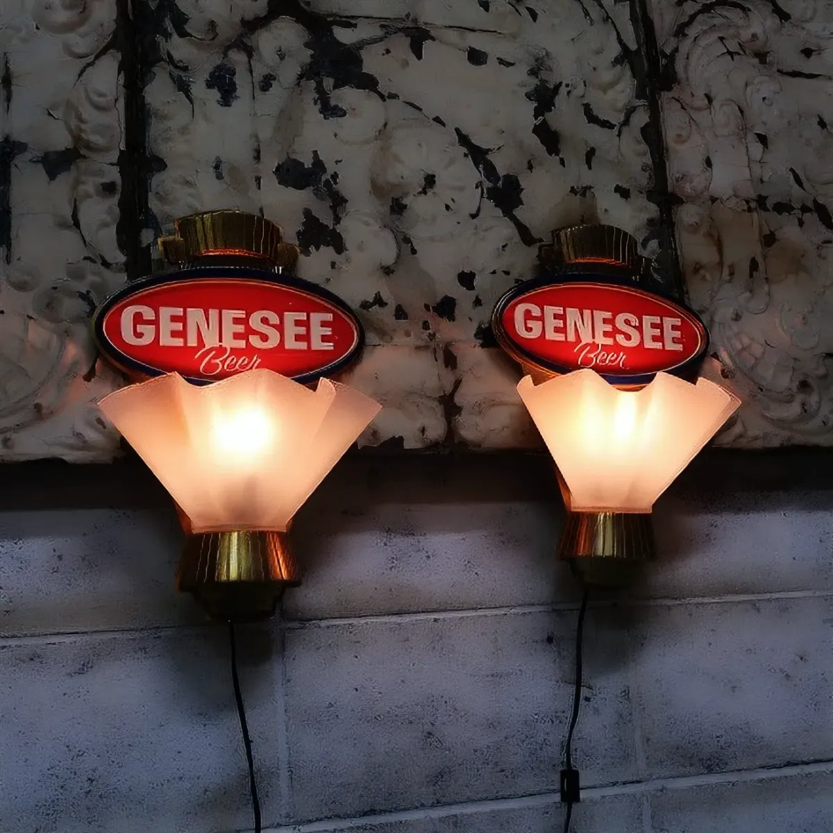 GENESEE Beer ビンテージ ライトサイン