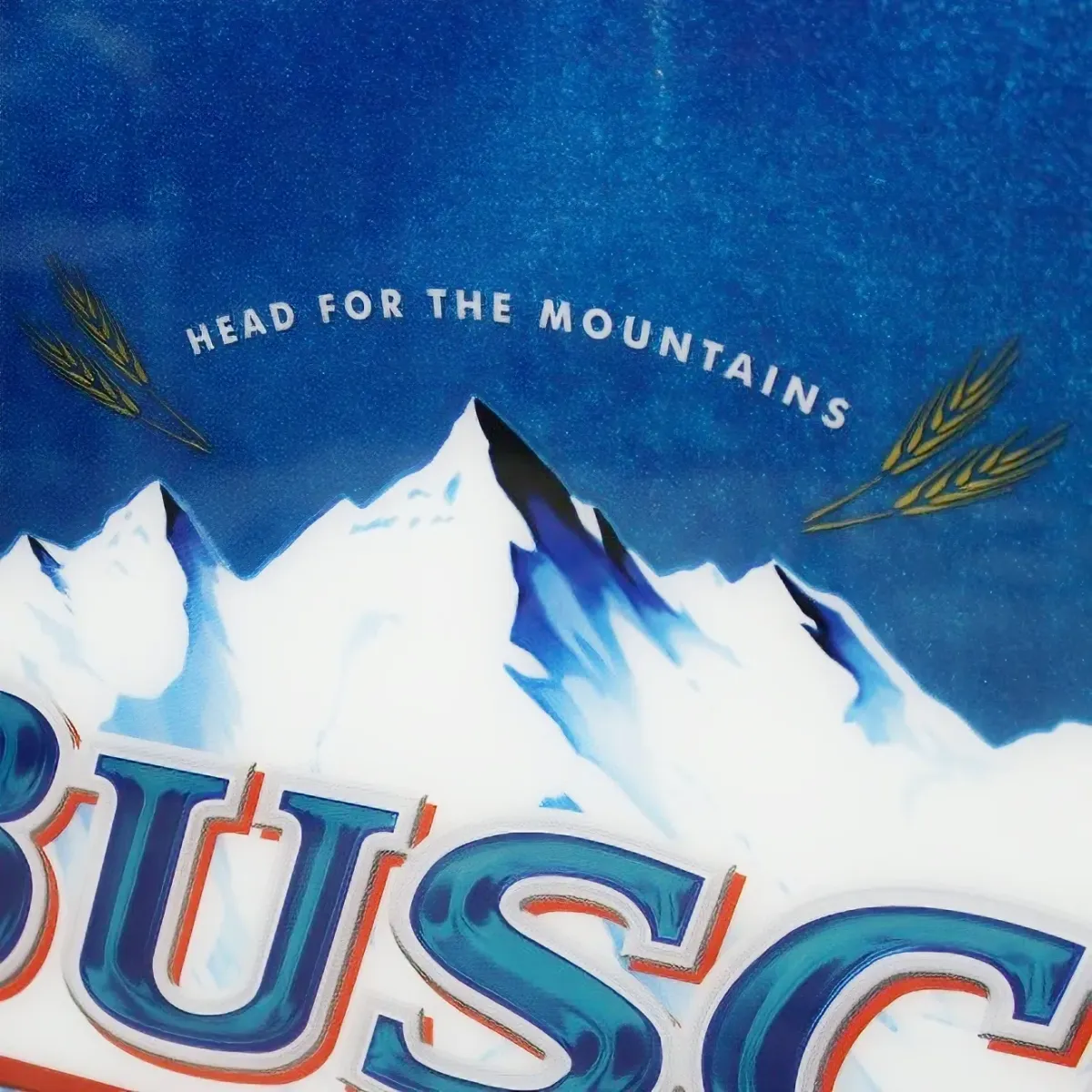 BUSCH BEER パブミラー