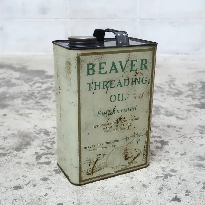 BEAVER PIPE TOOLS社 ビンテージ オイル缶