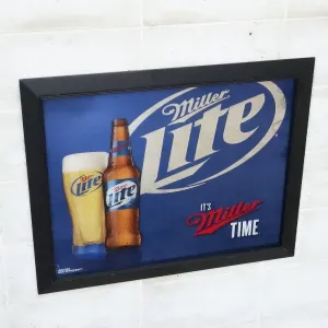 Miller Lite パブミラー