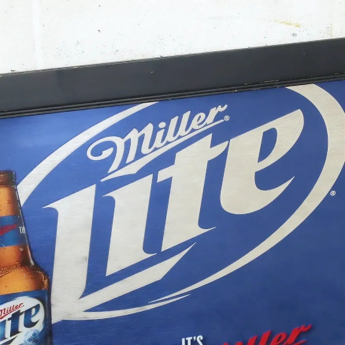 Miller Lite パブミラー