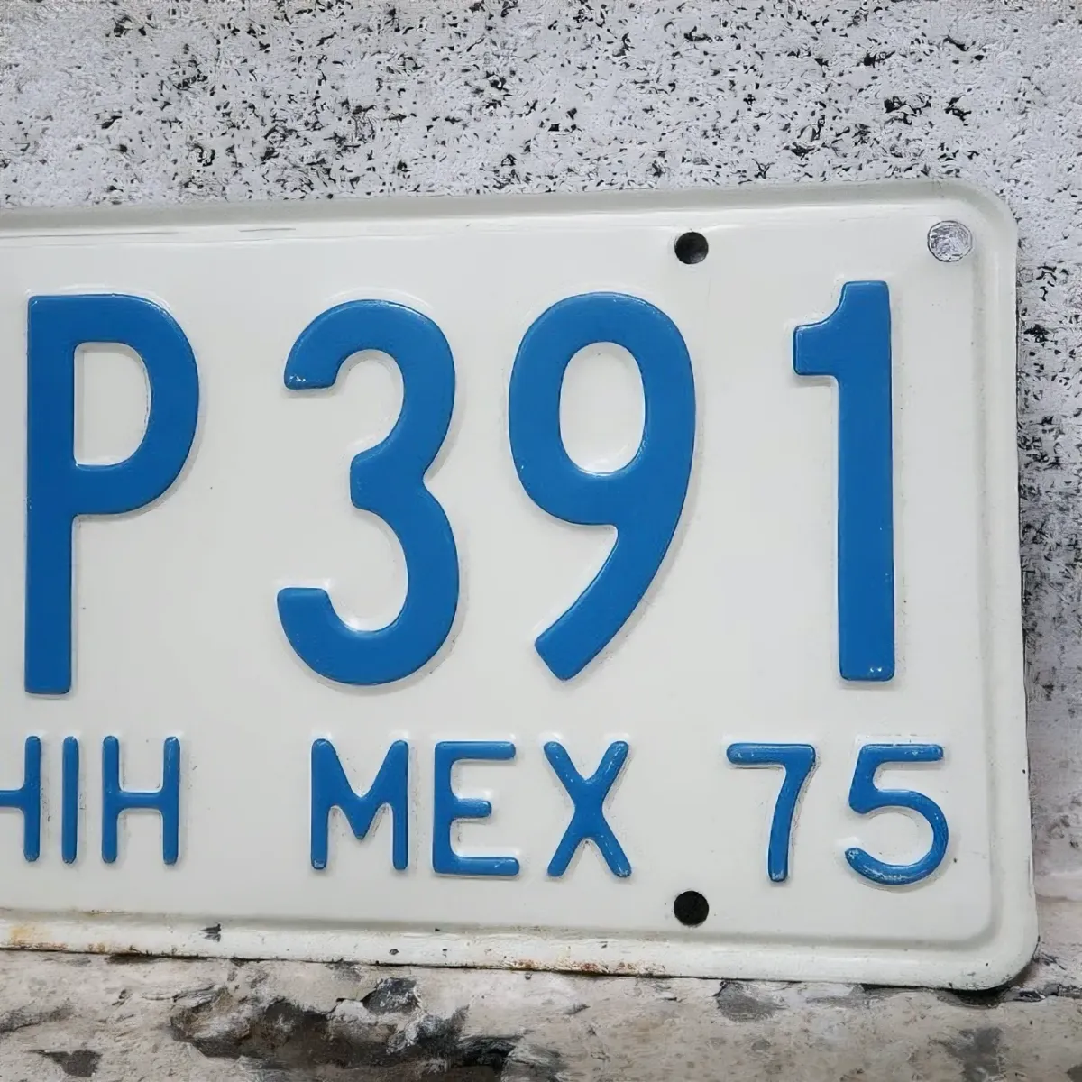 CHIHUAHUA MEXICO ビンテージ ナンバープレート
