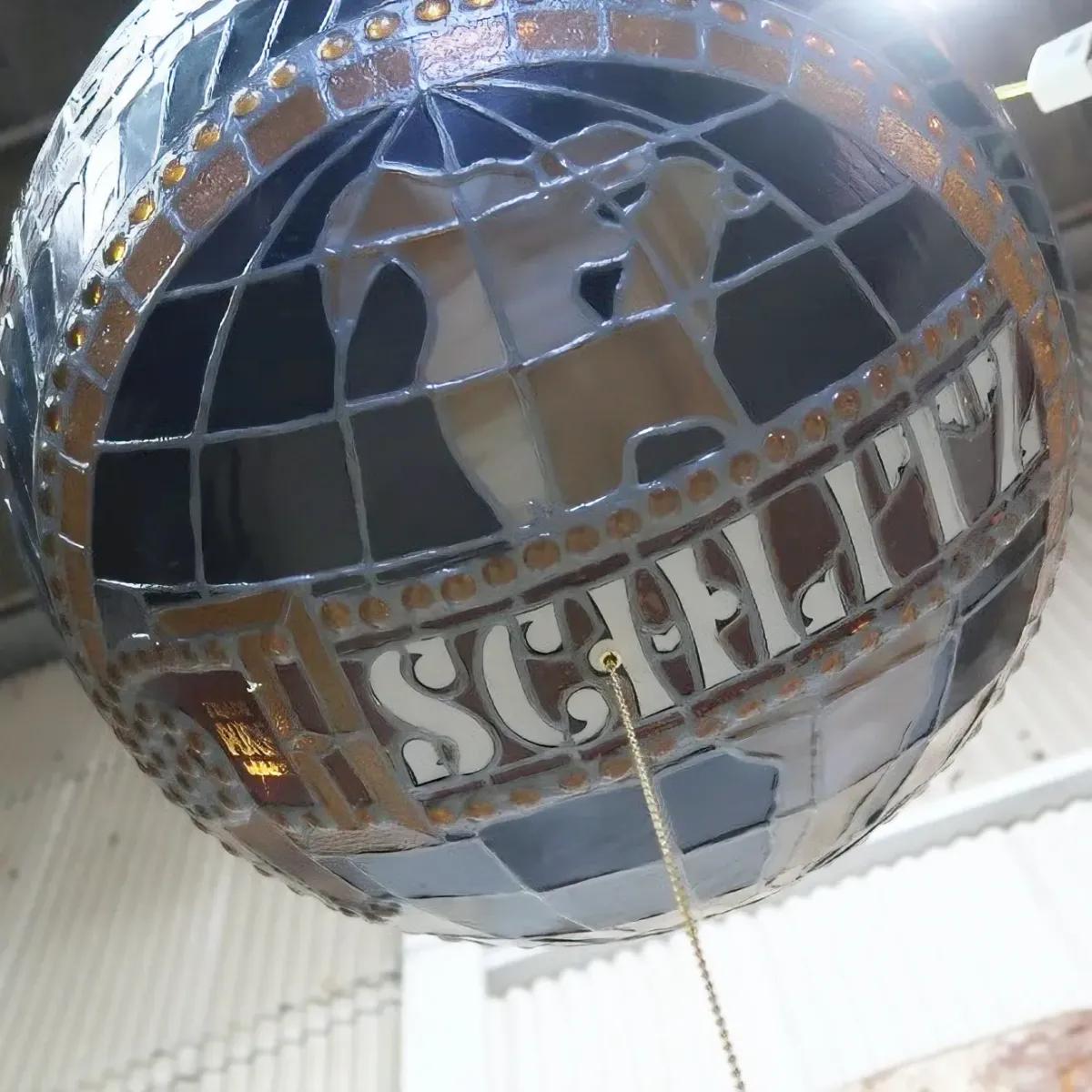 Schlitz ビンテージ プールランプ