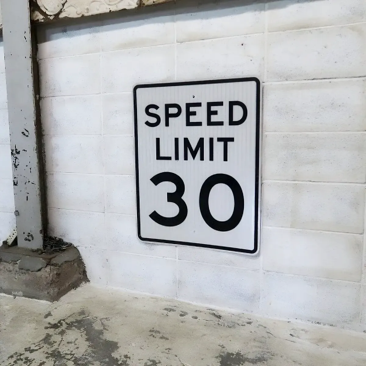 ロードサイン SPEED LIMIT 30