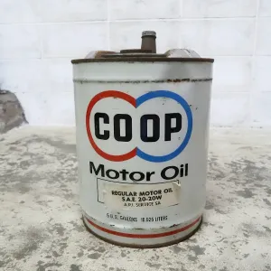 COOP ビンテージ オイル缶