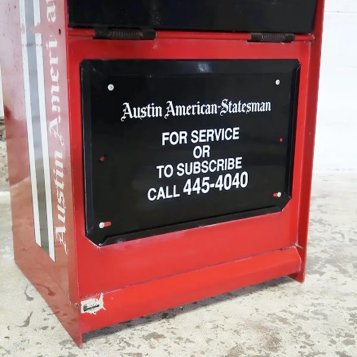 Austin American-Statesman ニュースペーパースタンド 新聞販売機