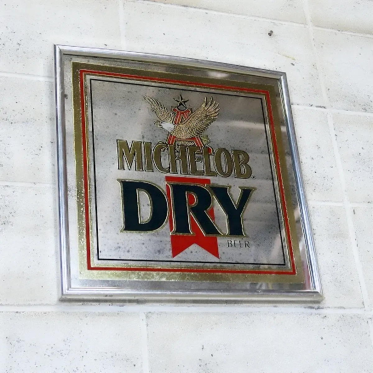 MICHELOB DRY パブミラー