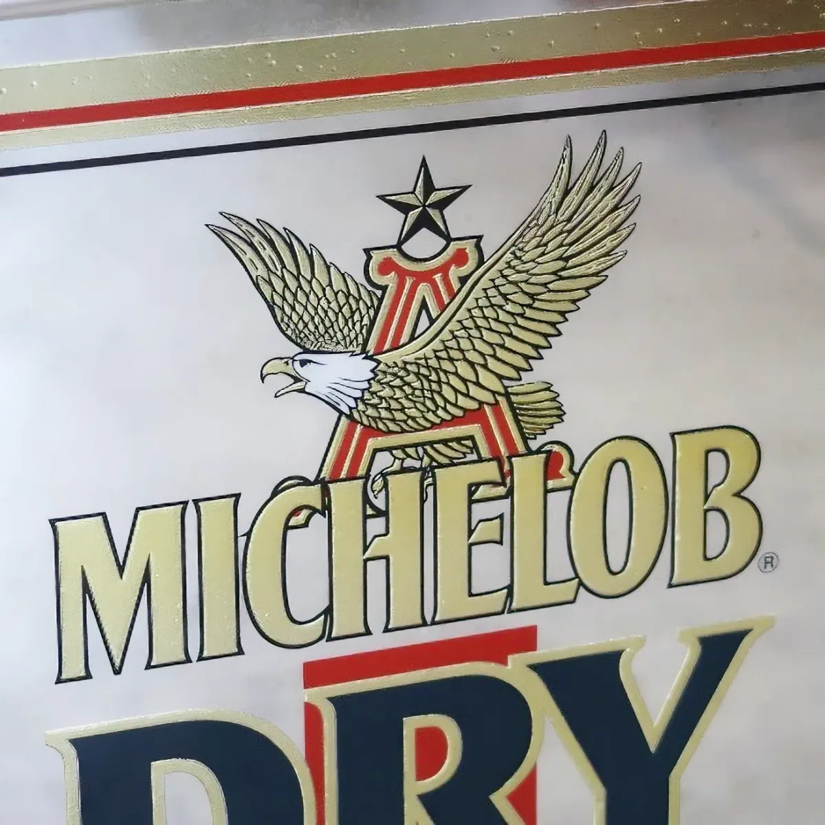 MICHELOB DRY パブミラー