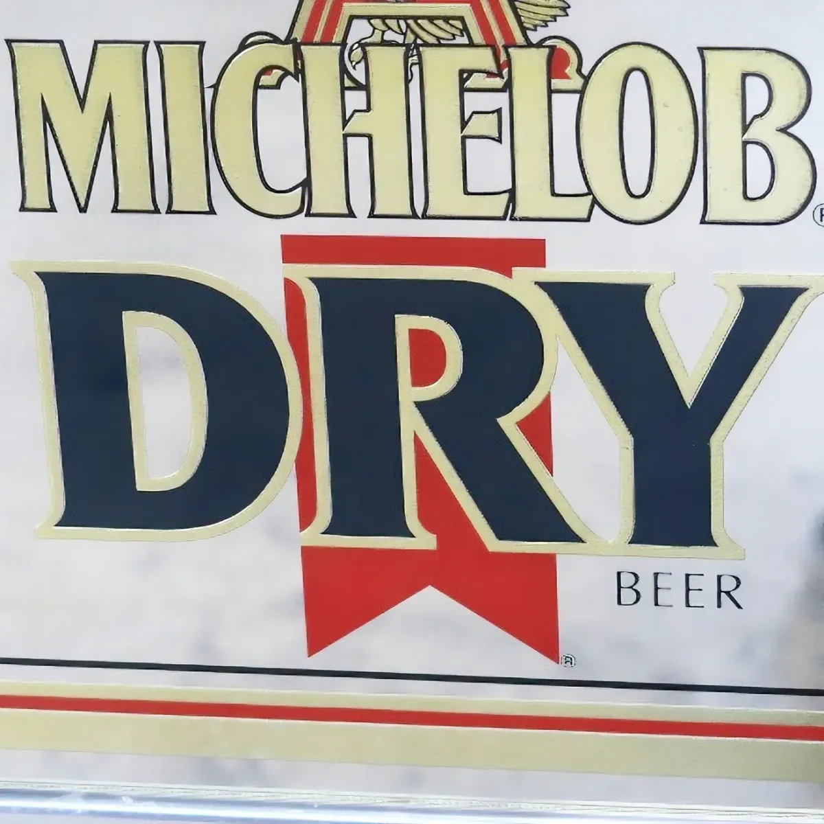 MICHELOB DRY パブミラー