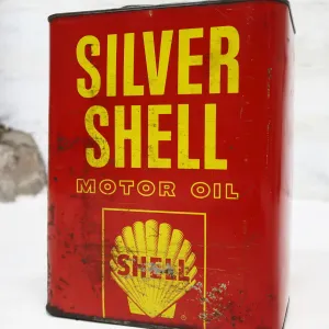 SHELL ビンテージ オイル缶