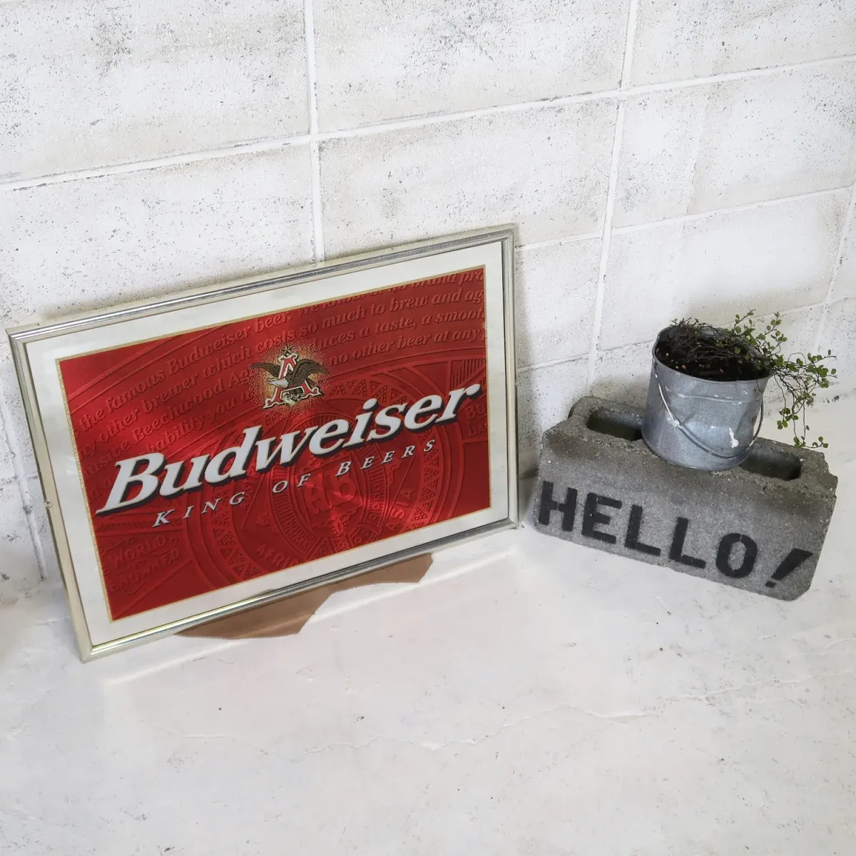 Budweiser パブミラー