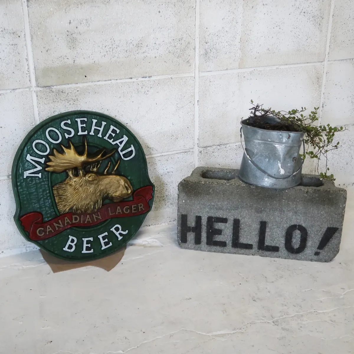 MOOSEHEAD BEER ビンテージ ウォールサイン