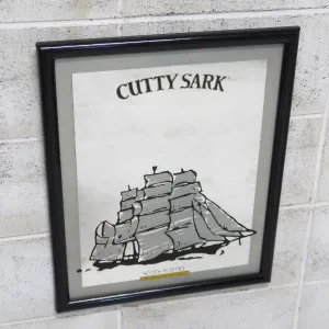 CUTTY SARK ビンテージ パブミラー