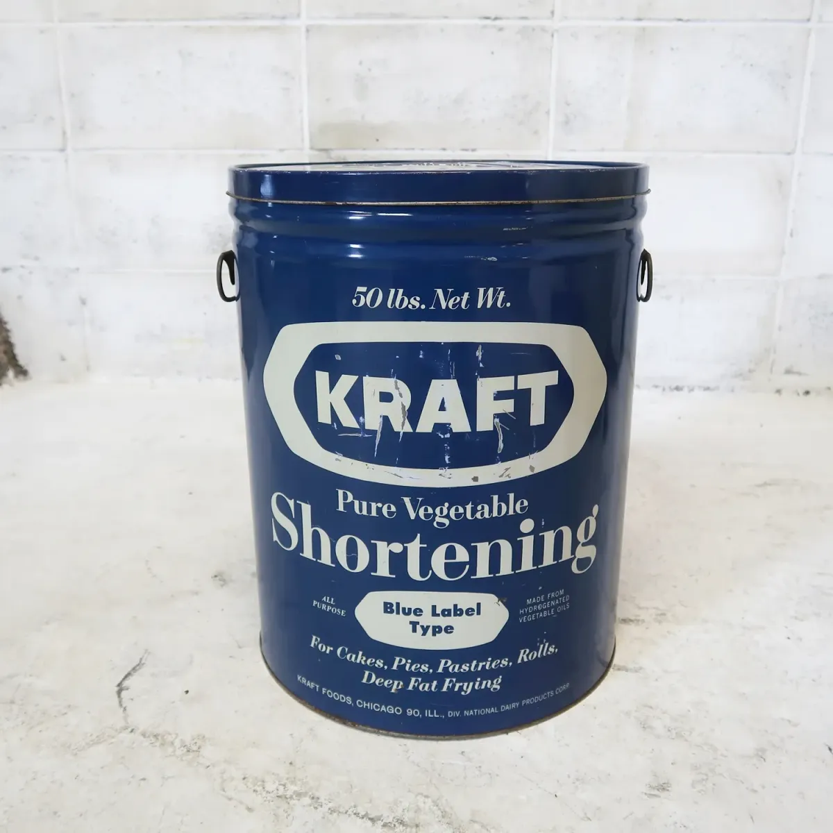 KRAFT ビンテージ ショートニング缶