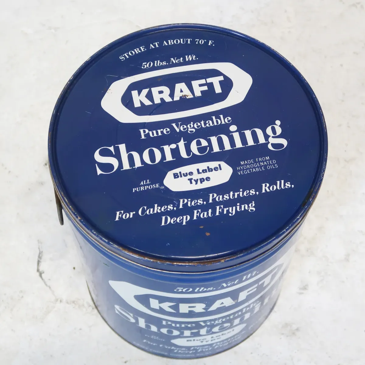 KRAFT ビンテージ ショートニング缶