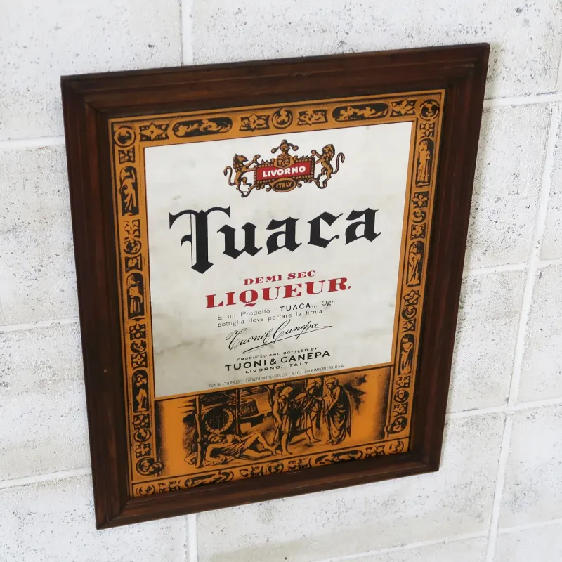 Tuaca ビンテージ パブミラー