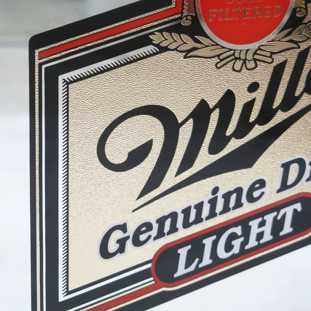 Miller LIGHT パブミラー