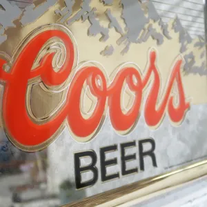 Coors ビンテージ パブミラー