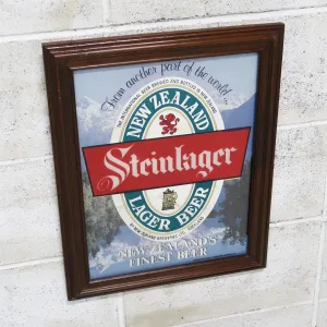 Steinlager ビンテージ パブミラー