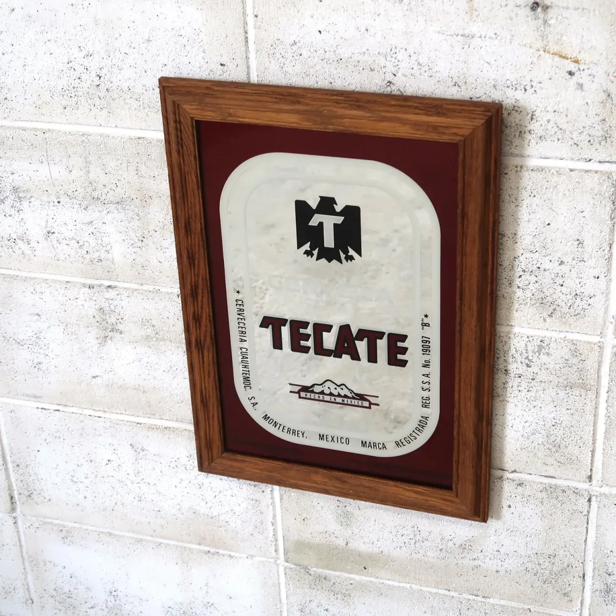 TECATE ビンテージ パブミラー