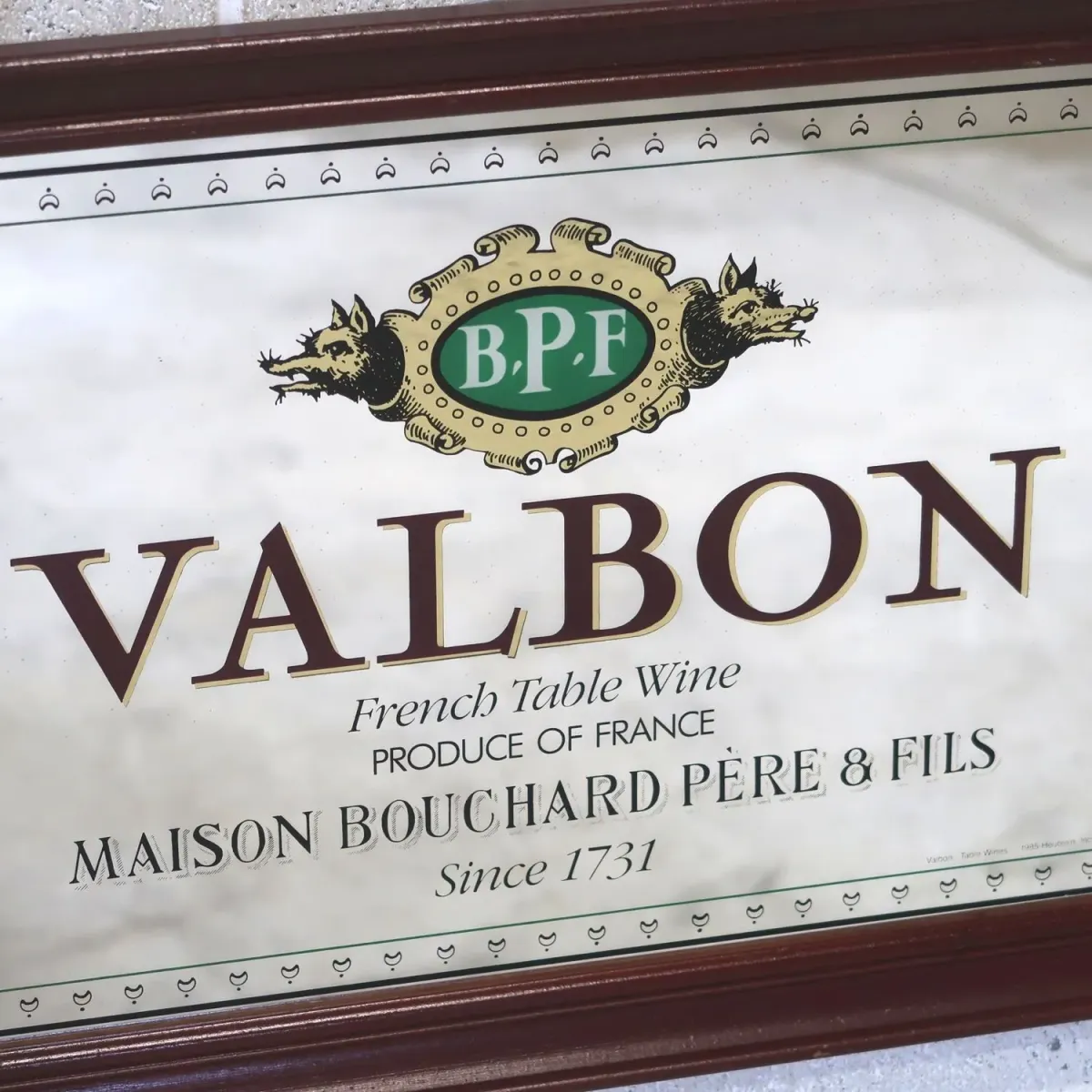 VALBON ビンテージ パブミラー