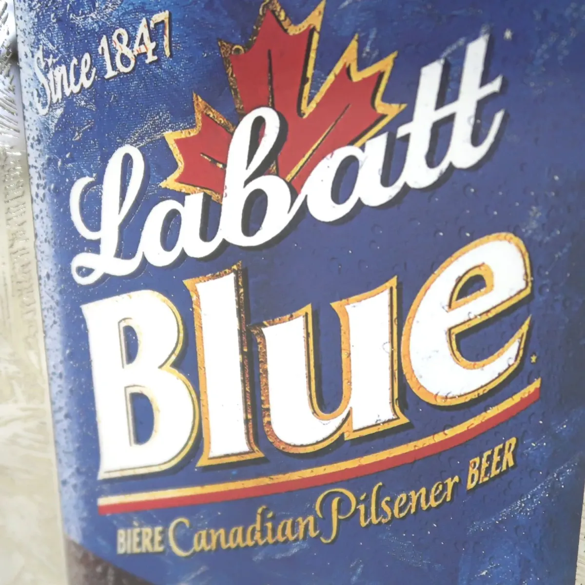 Labatt Blue パブミラー