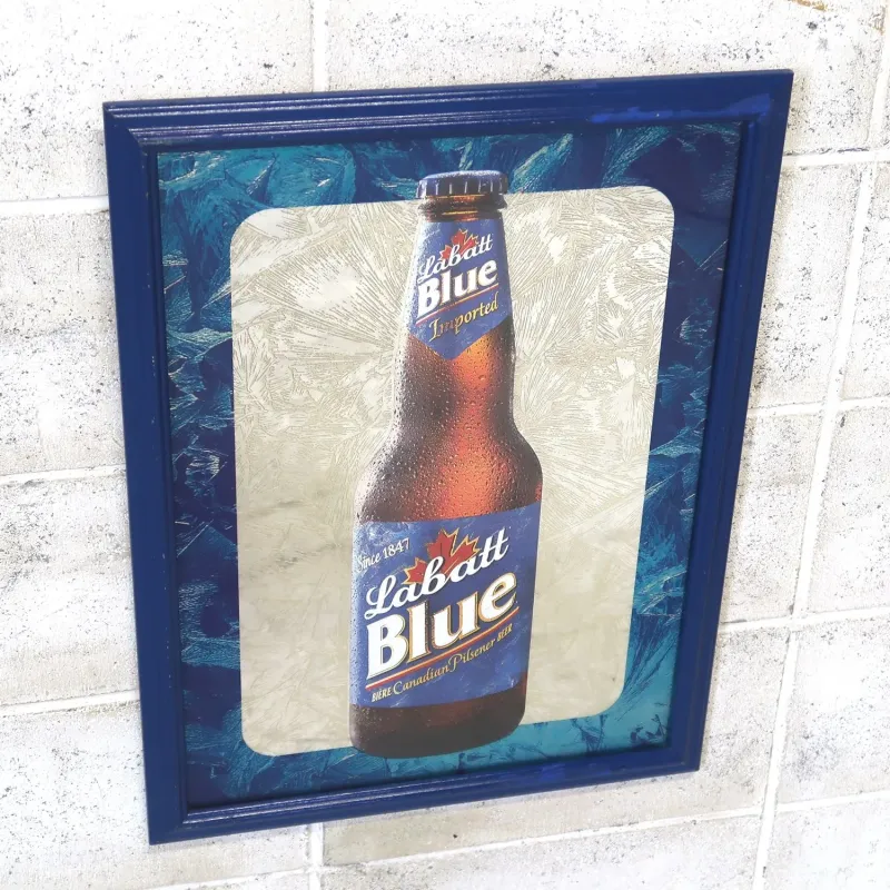 Labatt Blue パブミラー