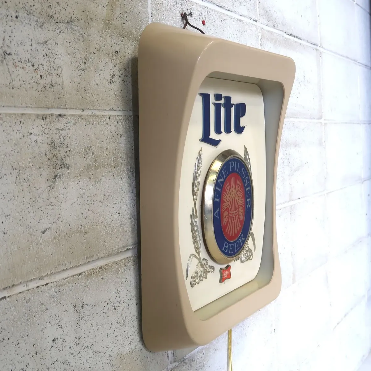 Miller Lite ビンテージ ライトサイン