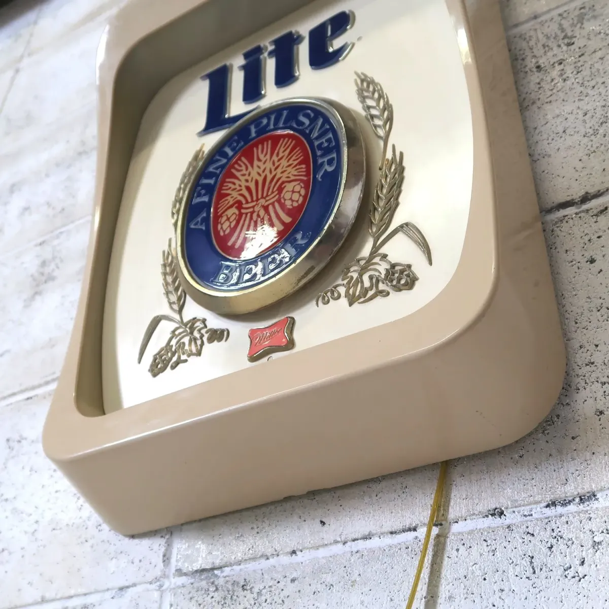 Miller Lite ビンテージ ライトサイン