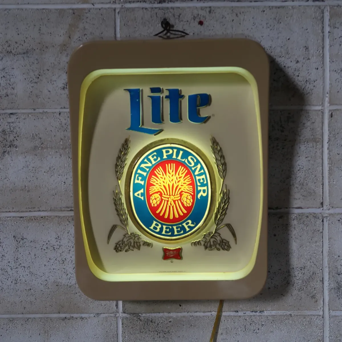 Miller Lite ビンテージ ライトサイン