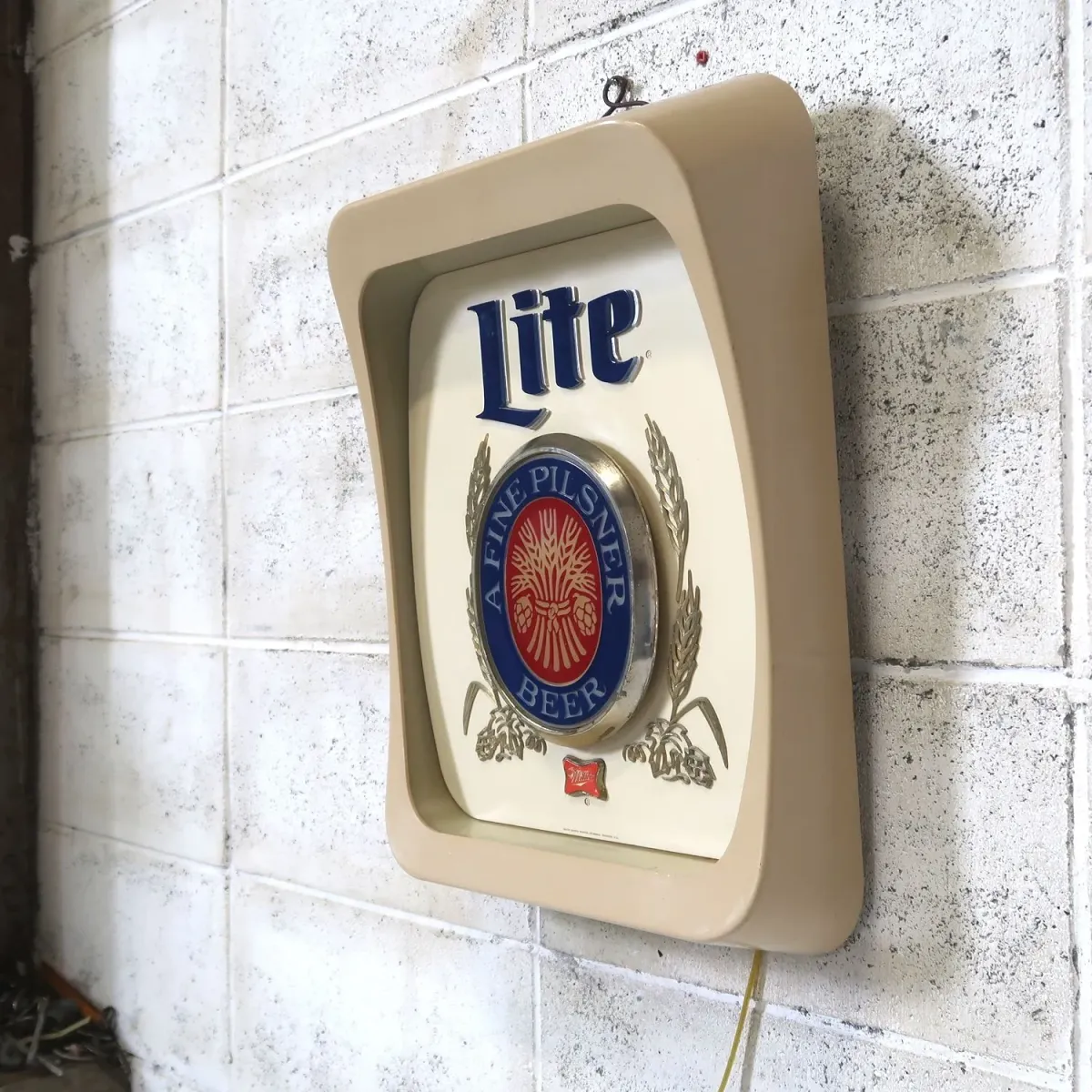 Miller Lite ビンテージ ライトサイン