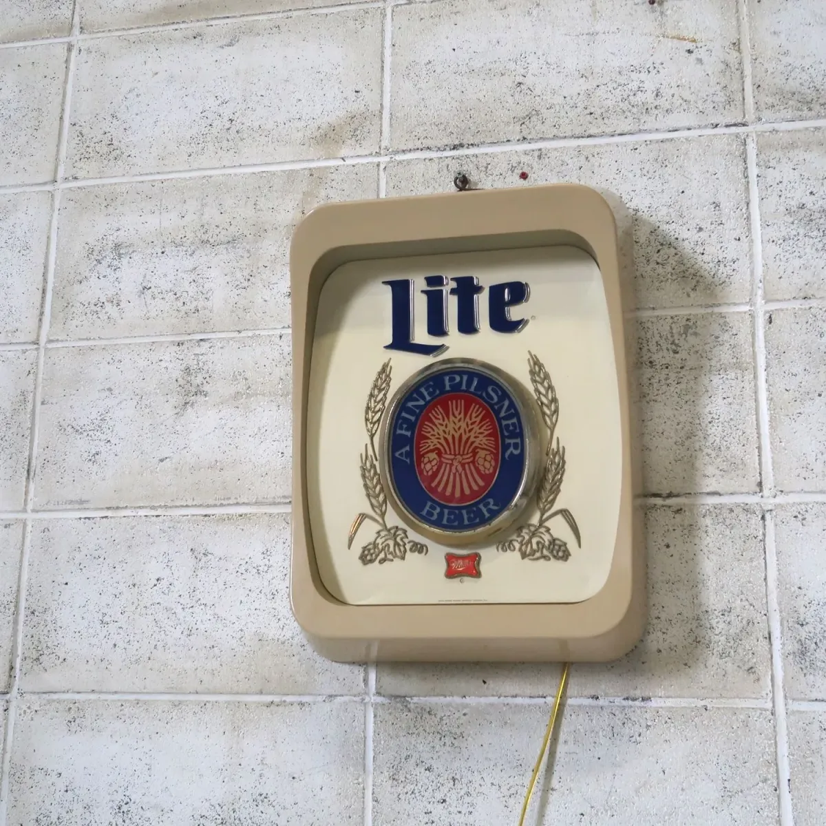 Miller Lite ビンテージ ライトサイン