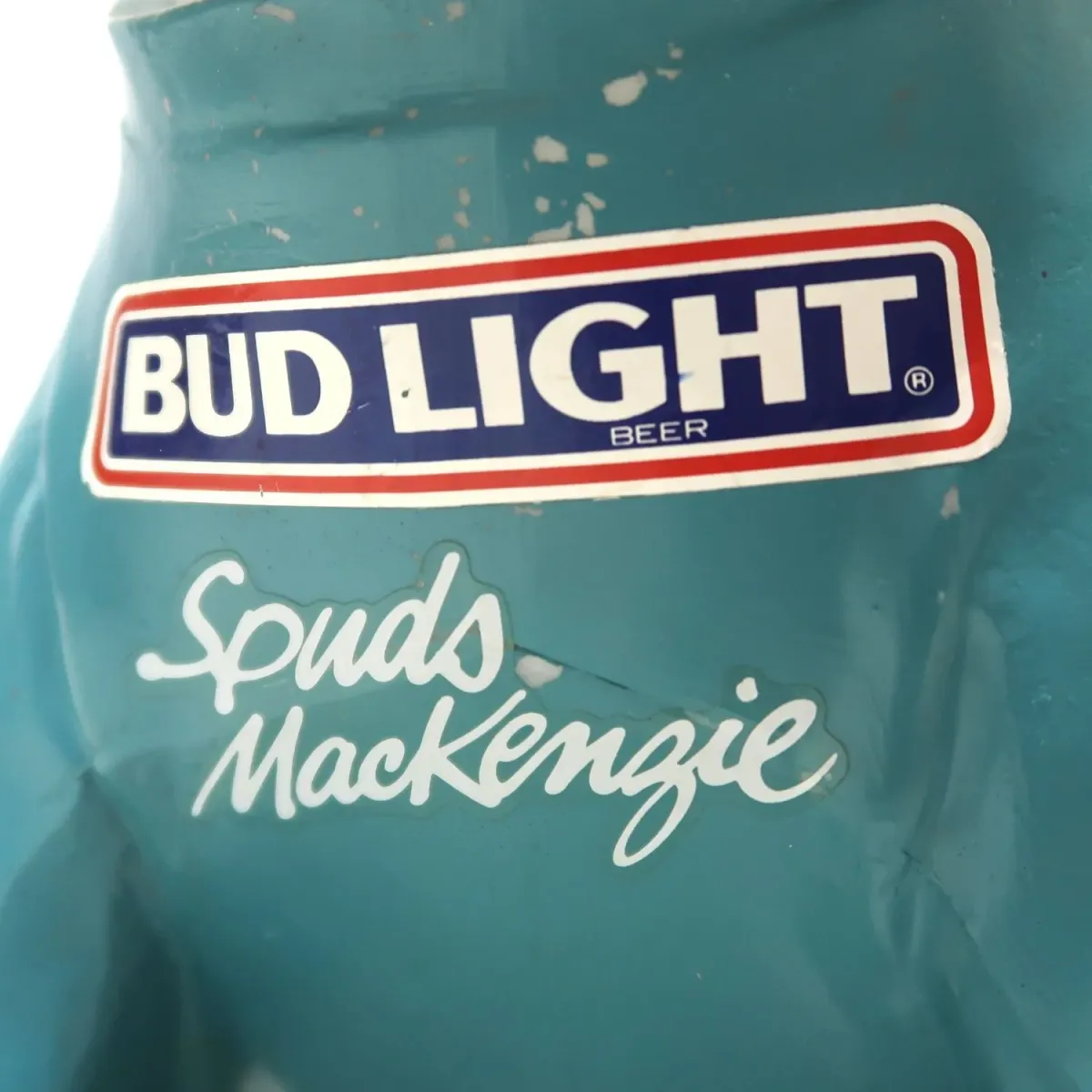 80's BUD LIGHT バド犬ライトサイン Spuds Mackenzie