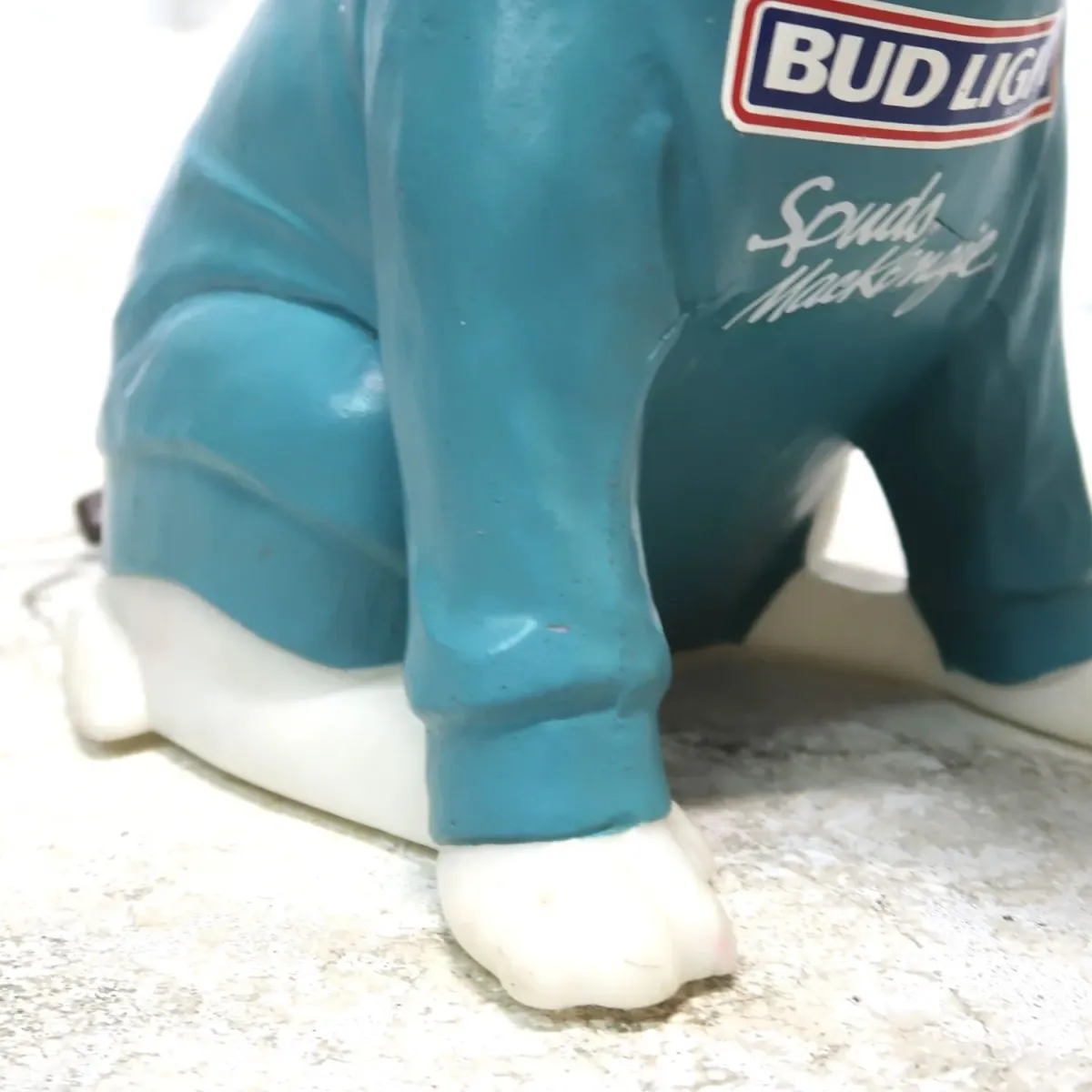 80's BUD LIGHT バド犬ライトサイン Spuds Mackenzie