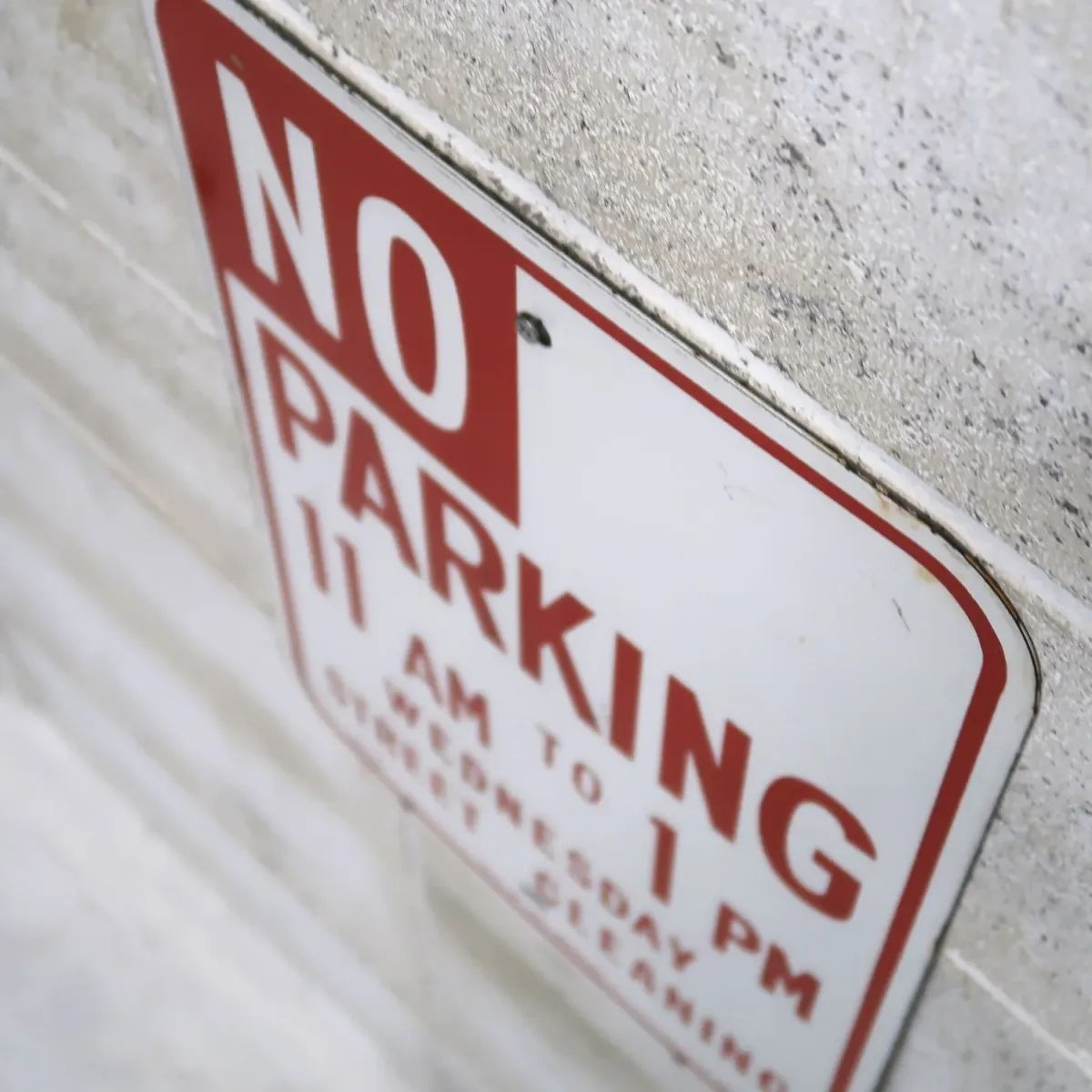 NO PARKING ロードサイン ホーロー