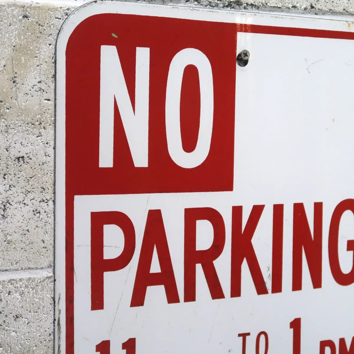 NO PARKING ロードサイン ホーロー