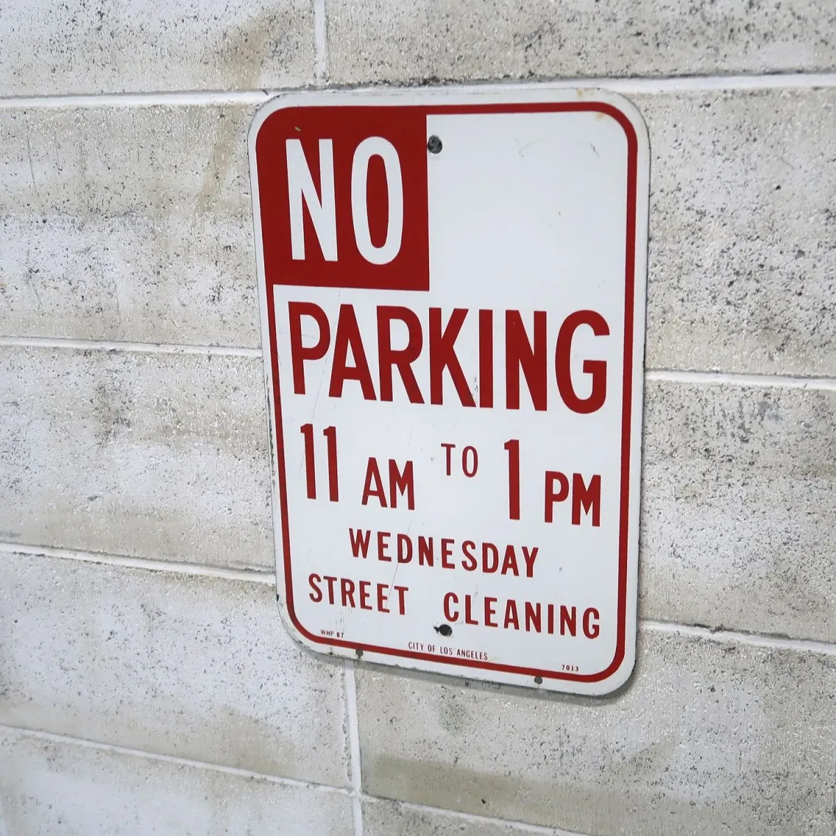 NO PARKING ロードサイン ホーロー