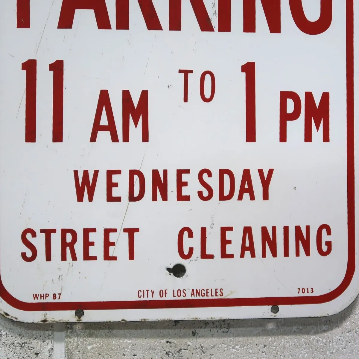NO PARKING ロードサイン ホーロー