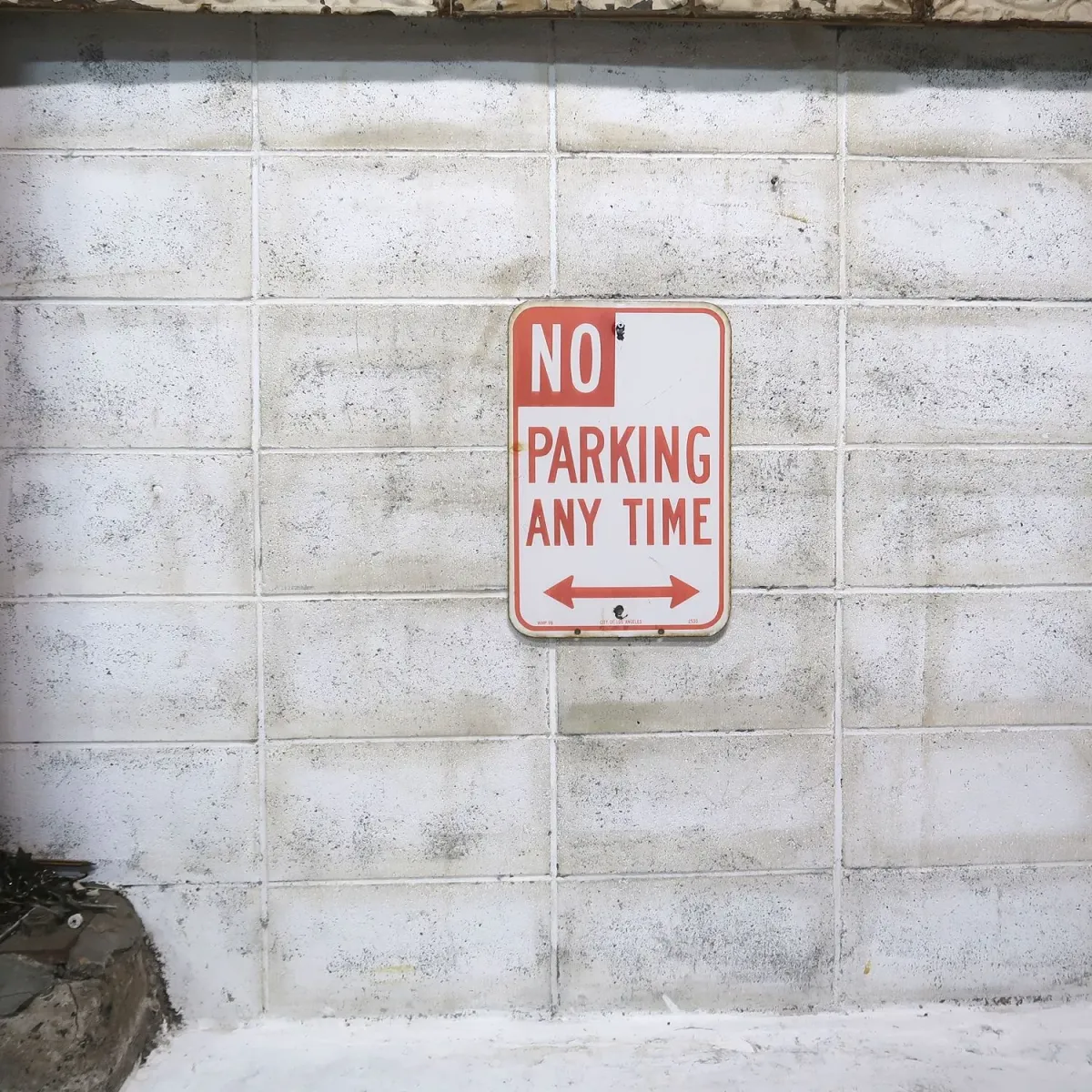 NO PARKING ロードサイン ホーロー