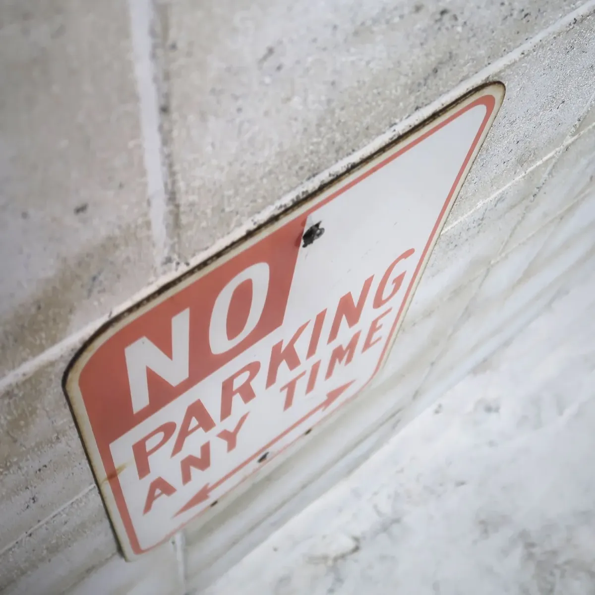 NO PARKING ロードサイン ホーロー