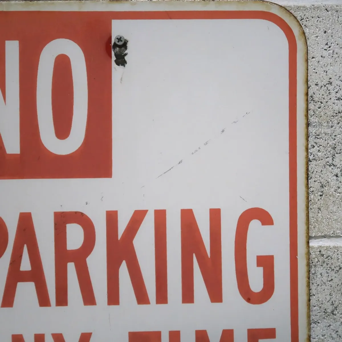 NO PARKING ロードサイン ホーロー