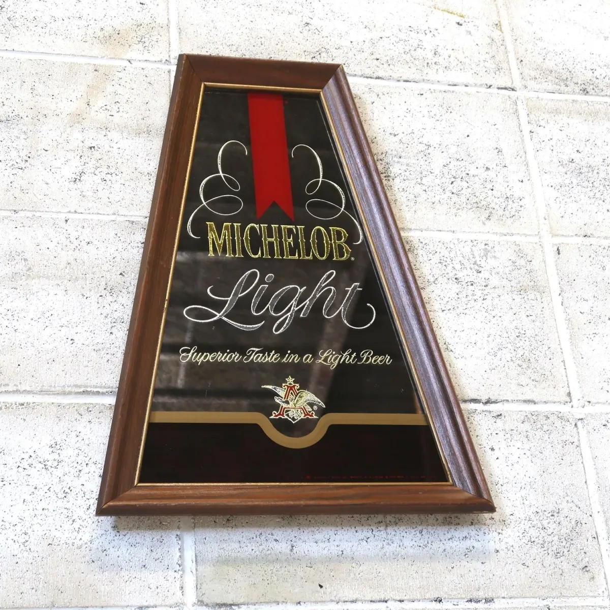 MICHELOB Light ビンテージ パブミラー