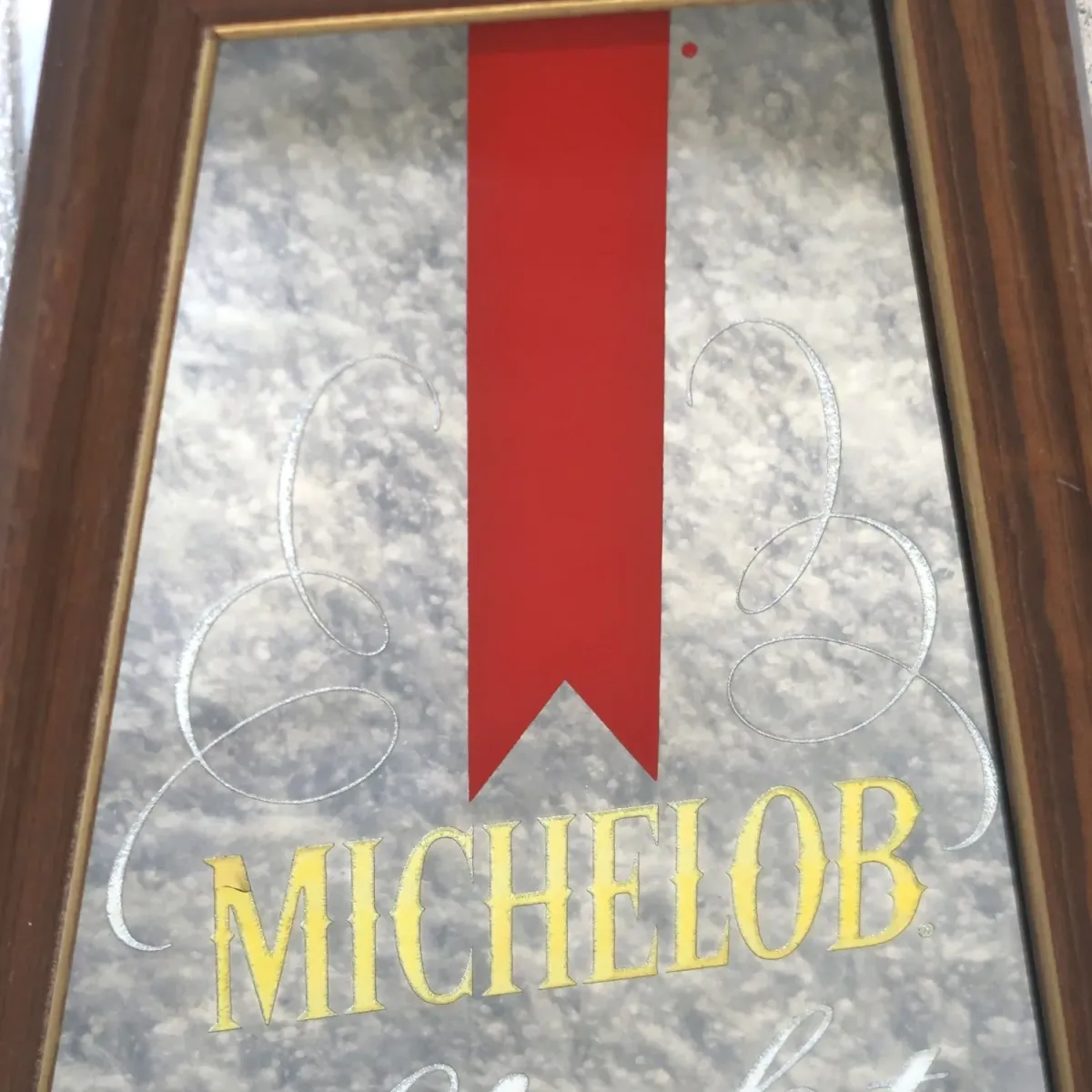 MICHELOB Light ビンテージ パブミラー